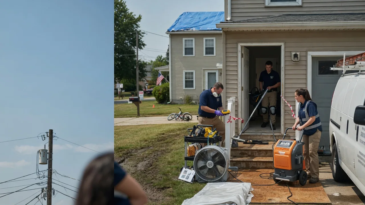Water Damage Repair in Selfridge, ND near me